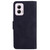 Motorola Moto G Power 5G 2024 Skin Feel Pure Color Flip Leather Phone Case - Black