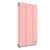 iPad Pro 13 2024 Mutural PC Hybrid TPU Leather Smart Tablet Case - Pink