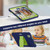 iPad Pro 11 2024 3-Layer Silicone Hybrid PC Tablet Case - Navy Blue Lime