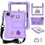 iPad Pro 11 2024 Hi Baby EVA Full Body Tablet Case with Strap - Light Purple
