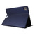 iPad Pro 11 2024 Stretch Voltage Plain Leather Smart Tablet Case - Dark Blue iPad Pro 11 2024 Stretch Voltage Plain Leather Smart Tablet Case - Dark Blue