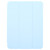 iPad Air 13 2024 GEBEI Acrylic TPU 3-folding Rotating Smart Tablet Leather Case withh Pen Slot - Sky Blue