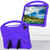 iPad Air 13 2024 EVA Shockproof Tablet Case with Holder - Purple