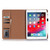 Retro Book Style Horizontal Flip PU Leather Case iPad Air 13 2024 / iPad Pro 12.9 inch  - 2018, with Holder & Card Slots & Wallet  - Brown