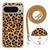 Google Pixel 9 / 9 Pro Electroplating Dual-side IMD Phone Case with Lanyard - Leopard Print