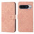 Google Pixel 9 / 9 Pro Ethnic Style Embossed Pattern Leather Phone Case - Pink