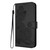Google Pixel 9 Datura Flower Embossed Flip Leather Phone Case - Black