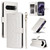 Google Pixel 9 Diamond Lattice Leather Flip Phone Case - White