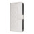 Google Pixel 9 Diamond Lattice Leather Flip Phone Case - White