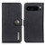 Google Pixel 9 Pro KHAZNEH Cowhide Texture Horizontal Flip Leather Phone Case - Black Google Pixel 9 Pro KHAZNEH Cowhide Texture Horizontal Flip Leather Phone Case - Black