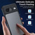 Google Pixel 9 Pro Ultra-thin Translucent PC+TPU Phone Case - Black