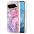 Google Pixel 9 Pro XL Electroplating Marble Dual-side IMD Phone Case - Pink 013