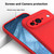 Google Pixel 9 Pure Color Liquid Silicone Shockproof Phone Case - Red Google Pixel 9 Pure Color Liquid Silicone Shockproof Phone Case - Red