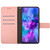 Google Pixel 9 Rhombic Grid Texture Leather Phone Case - Pink