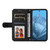 Google Pixel 9 Skin Feel Life Tree Metal Button Leather Phone Case - Black