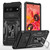 Google Pixel 9/9 Pro Armor PC + TPU Camera Shield Phone Case - Black