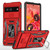 Google Pixel 9/9 Pro Armor PC + TPU Camera Shield Phone Case - Red