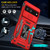 Google Pixel 9/9 Pro Armor PC + TPU Camera Shield Phone Case - Red
