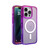 CLICK Clear Ombre MagSafe Series iPhone 16 Pro Case - Pink Purple