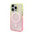 CLICK Clear Ombre MagSafe Series iPhone 16 Pro Case - Yellow Pink