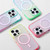 CLICK Clear Ombre MagSafe Series iPhone 16 Pro Max Case - Yellow Pink