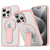 CLICK Latch Series iPhone 16 Pro Case - Clear Pink