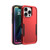 CLICK Impact MagSafe Series iPhone 16 Pro Case - Red Black
