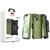 MyBat Pro Antimicrobial Maverick Series w/ MagSafe Case with Holster and Tempered Glass for Apple iPhone 15 Plus - Army Green / Black