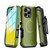 MyBat Pro Antimicrobial Maverick Series w/ MagSafe Case with Holster and Tempered Glass for Apple iPhone 16 Pro Max - Army Green / Black