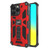 MyBat Sturdy Hybrid Protector Cover (with Stand) for Apple iPhone 16 Pro Max - Red / Black