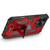MyBat Sturdy Hybrid Protector Cover (with Stand) for Apple iPhone 16 Pro Max - Red / Black