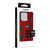 MyBat Sturdy Hybrid Protector Cover (with Stand) for Apple iPhone 16 Pro Max - Red / Black