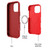 MyBat Pro Fuse Series w/ MagSafe Case for Apple iPhone 16 Pro - Red