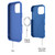 MyBat Pro Fuse Series w/ MagSafe Case for Apple iPhone 16 Pro Max - Blue