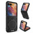 SYB Anti-Drop Hybrid Protector Case (with Ring Stand) for Motorola razr plus (2024) - Black / Black