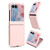 MyBat Leather Protector Case for Motorola razr (2024) - Pink