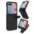 MyBat Leather Protector Case (with Lanyard) for Motorola razr (2024) - Black