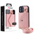 MyBat Posh Crossbody Wallet Case for Apple iPhone 16 - Pink