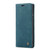 CaseMe-013 Multifunctional Retro Frosted Horizontal Flip Leather Case Galaxy A70, with Card Slot & Holder & Zipper Wallet & Photo Frame - Blue
