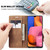 Galaxy A20s CaseMe-013 Multifunctional Horizontal Flip Leather Case with Card Slot & Holder & Wallet - Brown