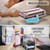 iPhone 14 CaseMe C36 Card Slots Zipper Wallet RFID Anti-theft Leather Phone Case - Pink iPhone 14 CaseMe C36 Card Slots Zipper Wallet RFID Anti-theft Leather Phone Case - Pink