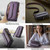 Samsung Galaxy A54 5G CaseMe C36 Card Slots Zipper Wallet RFID Anti-theft Leather Phone Case - Purple
