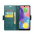 Samsung Galaxy A70/A70s CaseMe 023 Butterfly Buckle Litchi Texture RFID Anti-theft Leather Phone Case - Pearly Blue