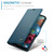 Samsung Galaxy A71 4G CaseMe 023 Butterfly Buckle Litchi Texture RFID Anti-theft Leather Phone Case - Blue