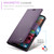 Samsung Galaxy A71 4G CaseMe 023 Butterfly Buckle Litchi Texture RFID Anti-theft Leather Phone Case - Pearly Purple