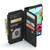 Samsung Galaxy A71 4G CaseMe-C30 Multifunctional Horizontal Flip PU + TPU Phone Case - Black