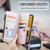 Samsung Galaxy A72 CaseMe C36 Card Slots Zipper Wallet RFID Anti-theft Leather Phone Case - Pink Samsung Galaxy A72 CaseMe C36 Card Slots Zipper Wallet RFID Anti-theft Leather Phone Case - Pink