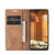 Samsung Galaxy A73 5G CaseMe 013 Multifunctional Horizontal Flip Leather Phone Case - Brown