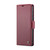Samsung Galaxy A73 5G CaseMe 023 Butterfly Buckle Litchi Texture RFID Anti-theft Leather Phone Case - Wine Red