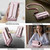 Samsung Galaxy S10 CaseMe C36 Card Slots Zipper Wallet RFID Anti-theft Leather Phone Case - Pink